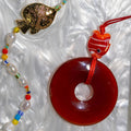 Angel Fish Choker in Red 2