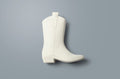 Bone White ADULT All Weather Rubber Cowboy Boots 1