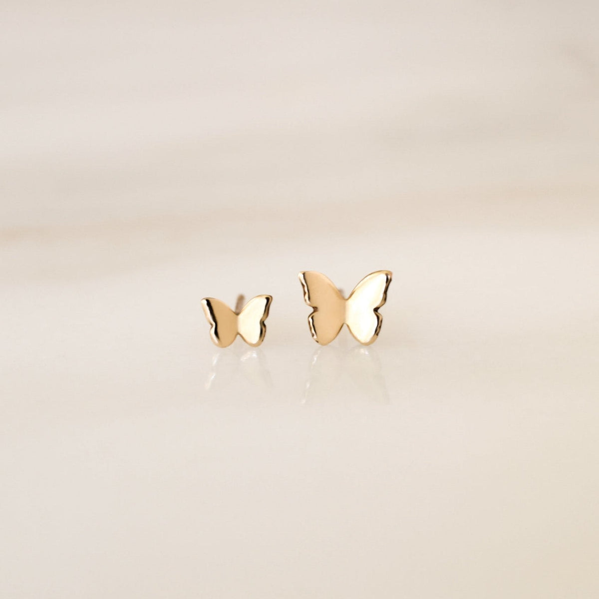 Mama + Little Butterfly Stud Earring Set
