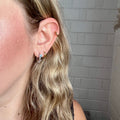 Beach 3D Huggie Hoop Earrings 7