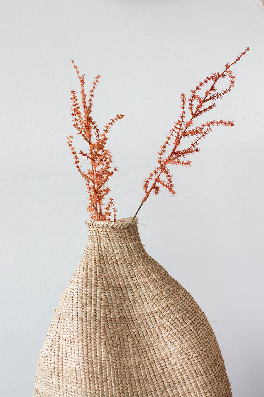 Ilala Garlic Gourd Handwoven African Basket