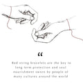 Positive Outcome - Red String Evil Eye Charm Bracelet 4