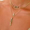 Guardian Spirit Jade Evil Eye Gold Necklace 4