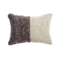 Jersey Bicolor Throw Pillow 1