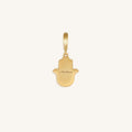 Soothing Vibrations Lapis Lazuli Hamsa Engravable Charm 3