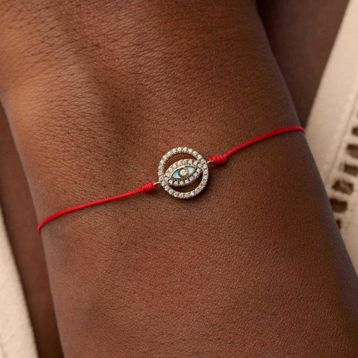 Guardian Spark Evil Eye Red String Bracelet