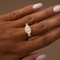 Calm Protection Evil Eye Gold Ring 4