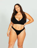 Longline Bralette - Black 4