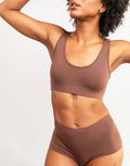Scoop Bralette - Cocoa 1
