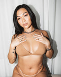 Triangle Bralette - Camel 1