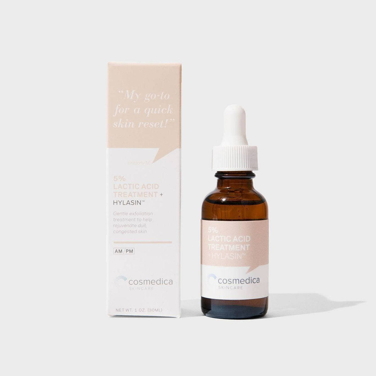 5% Lactic Acid Treatment + Hylasyn