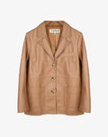 Deadstock Leather Blazer 6