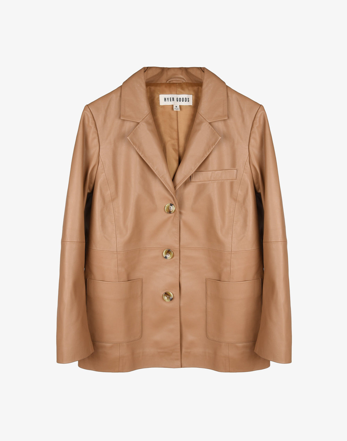 Deadstock Leather Blazer