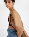 Deadstock Leather Blazer 9