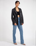 Deadstock Leather Blazer 3