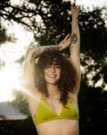 Triangle Bralette - Lime 6