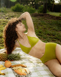 Triangle Bralette - Lime 10