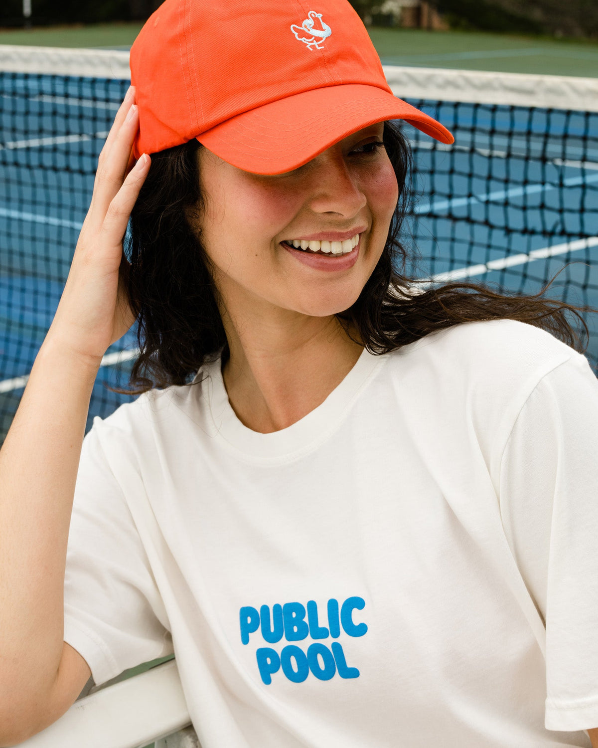 Pool Tee — White