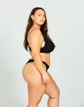 Longline Bralette - Black 6
