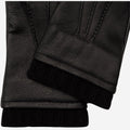 Lorenzo (black) - Italian gloves made of American deerskin leather with cashmere lining 4