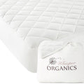Luxury Organic Cotton Quilted Mattress Pad Protector 1
