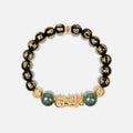 Cleansed Aura Obsidian Wealth Bracelet 1