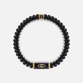 Prosperous Journey Evil Eye Onyx Bracelet 1