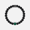 Abundant Positivity Onyx Malachite Bracelet 1