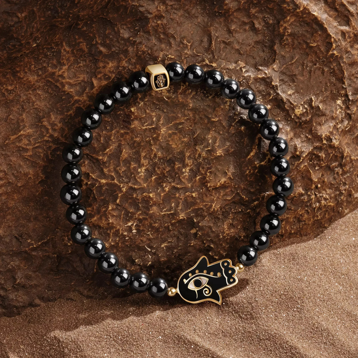 Spiritual Insight Hamsa Eye Of Horus Bracelet