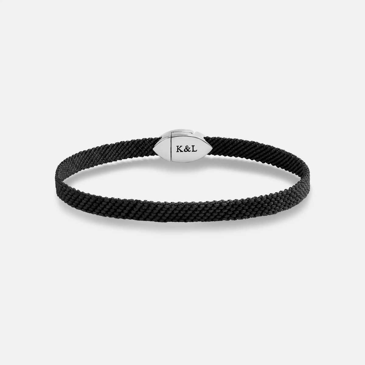 Opulent Security Men’s Evil Eye Black String Bracelet