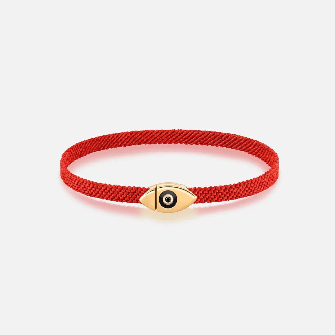Grounded Protection - Evil Eye Red String Bracelet 