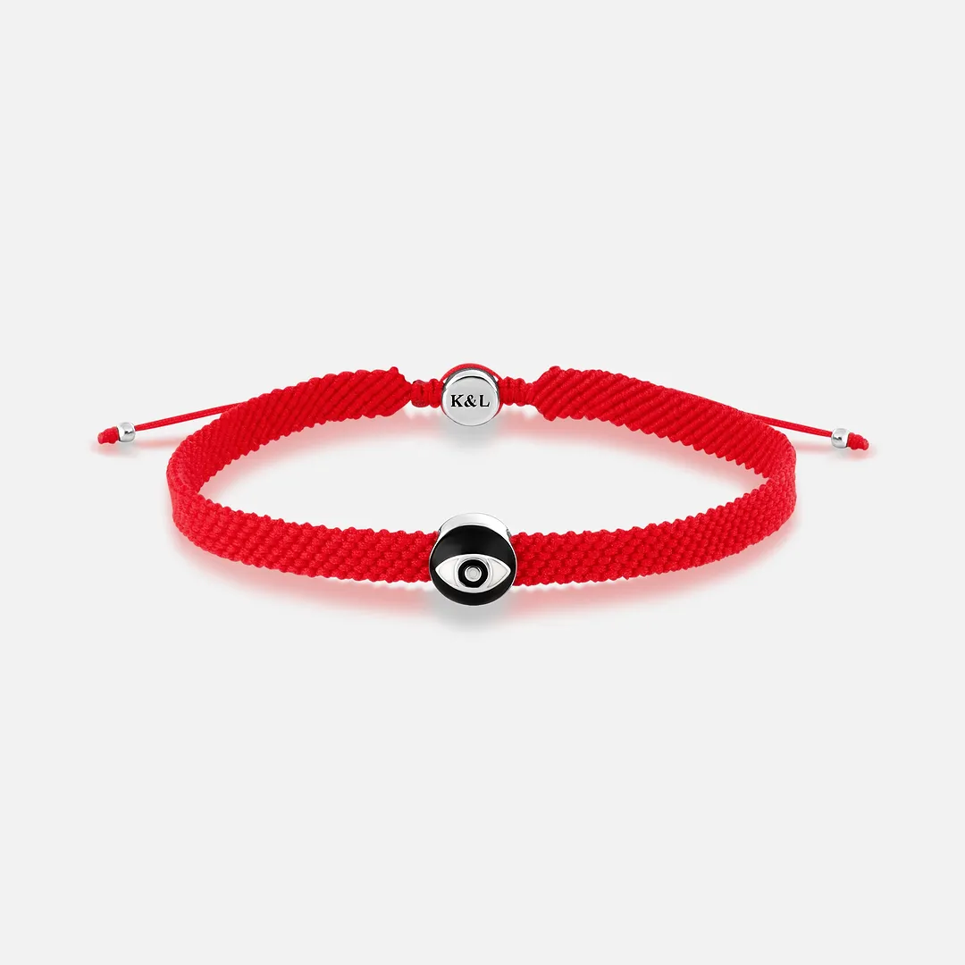 Hopeful Outlook - Evil Eye Red String Bracelet