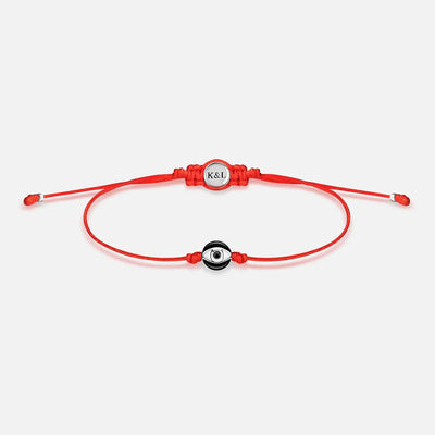 Fierce Protector Evil Eye Red String Bracelet