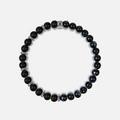 Balanced Perspective Onyx & Blue Tiger's Eye Bracelet 1
