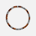 Spiritual Victory Tiger's Eye Heishi Mantra Bracelet 1