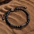 Highest Frequency Triple Protection Matte Onyx Bracelet 3