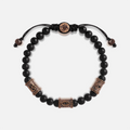 Highest Frequency Triple Protection Matte Onyx Bracelet 1