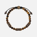 Healing Courage Tiger's Eye Triple Protection Bracelet 1