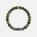 Alluring Dream Olive Jade Vegas Bracelet 1