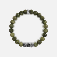 Alluring Dream Olive Jade Vegas Bracelet