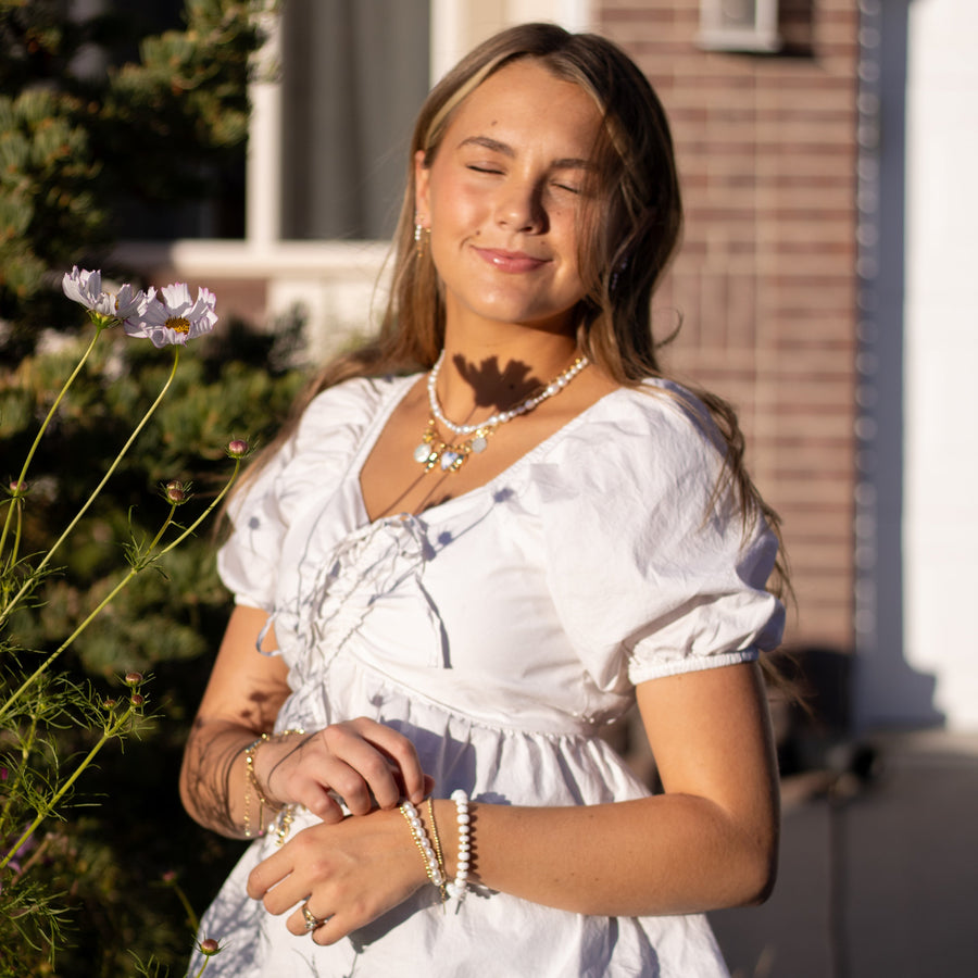 Cascade Pearl Necklace