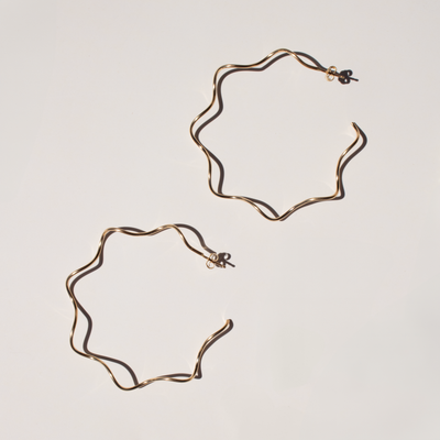 Current Hoop Earrings