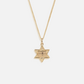 Grounded in Hope Black Onyx Star of David Necklace 4