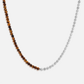 Elevated Fortitude Tiger’s Eye Silver Chain 1