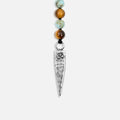 Sublime Tranquility 4 Symbol Tiger's Eye Turquoise Necklace 5