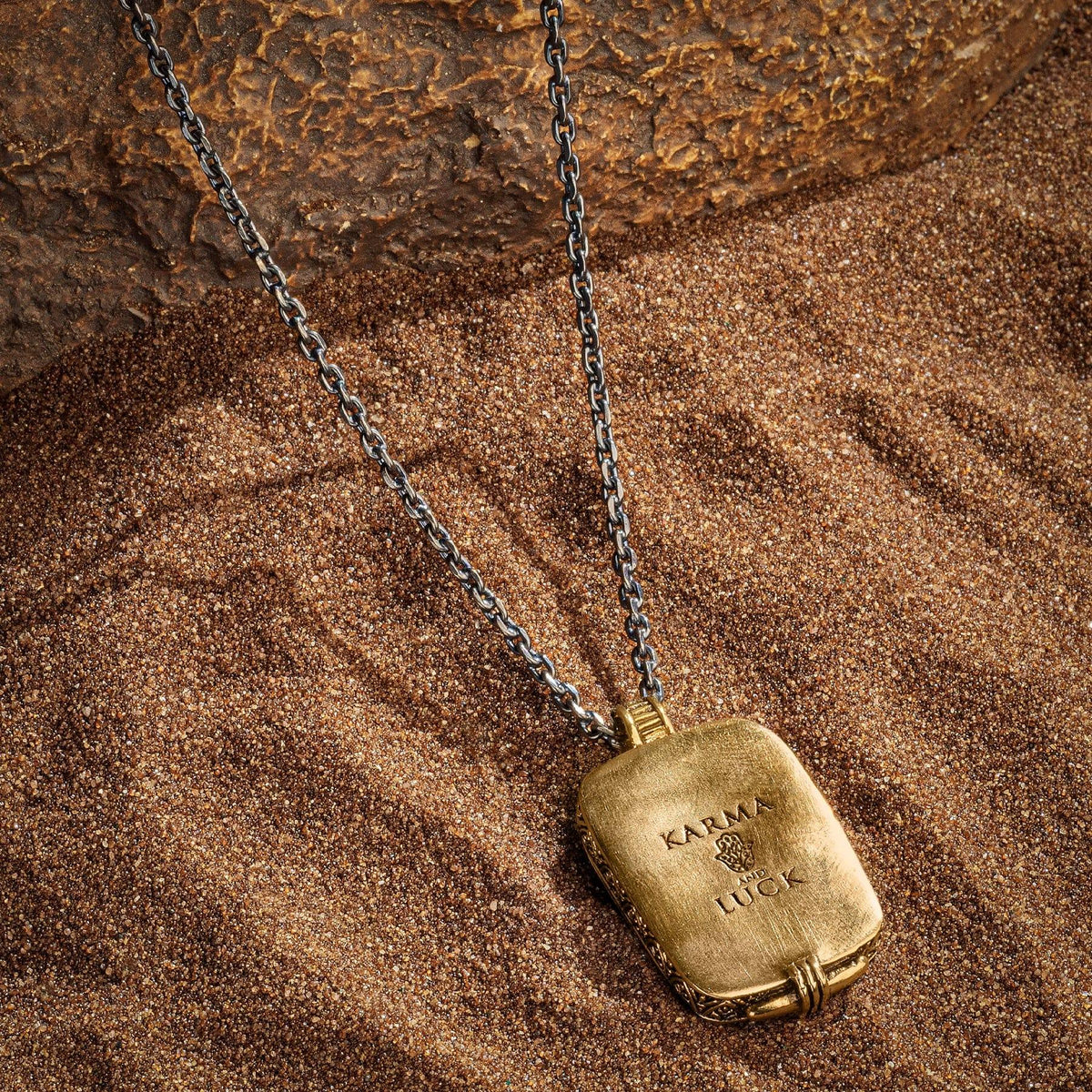 Ultimate Power Lion Box Pendant Necklace