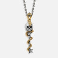 Powerful Guidance Snake Skull Onyx Necklace 4