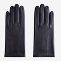 Marcella (black) - Unlined women’s lambskin leather gloves 1
