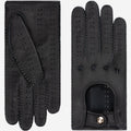Maria (black) - Italian driving gloves made of American deerskin leather 1