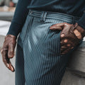 Mario (brown) - Italian lambskin leather driving gloves & touchscreen feature 7